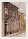 "13 rue Saint-Maur, Bordeaux" Art Print_Sugar & Canvas_Georges Hugo