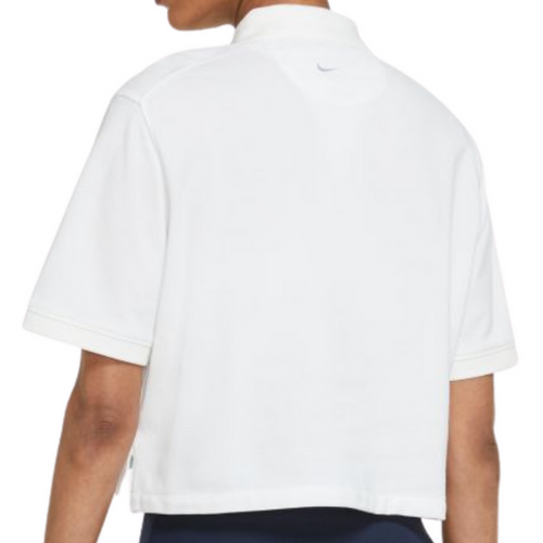Nike 2.0 Womens Tennis Polo - White/Brilliant Orange