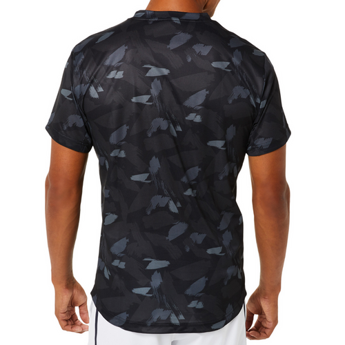 Asics 2022 Match Graphic SS Mens Tennis Top - Performance Black
