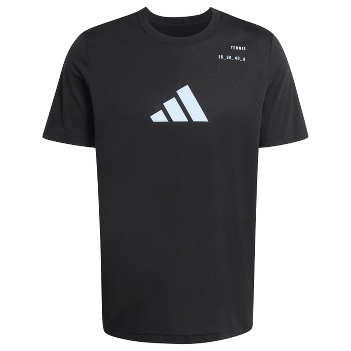 Adidas 2026 Category Graphic Mens Tennis T-Shirt - Black