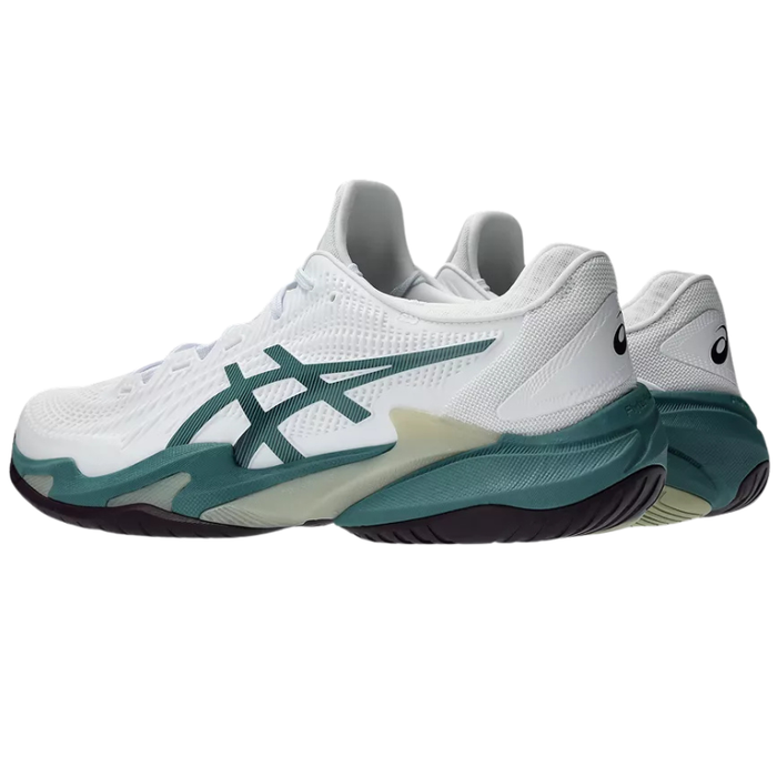 Asics 2026 COURT FF 3 Mens Tennis Shoes - White/Foggy Teal