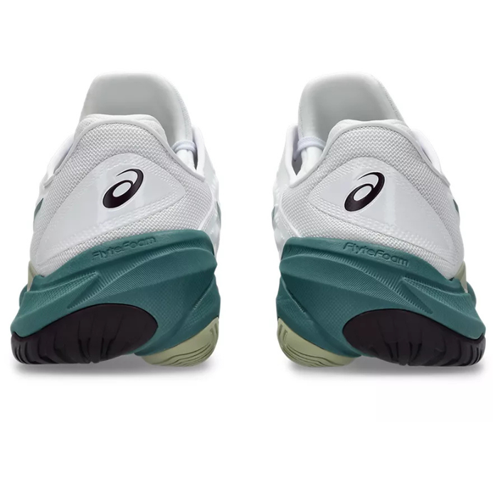 Asics 2026 COURT FF 3 Mens Tennis Shoes - White/Foggy Teal