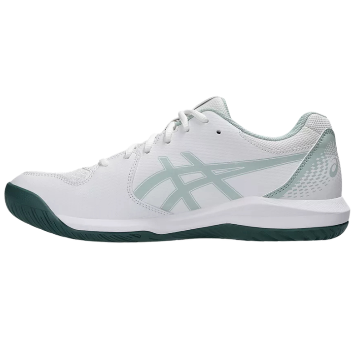 Asics 2026 GEL-DEDICATE 8 Mens Tennis Shoes - White/Cold Moss