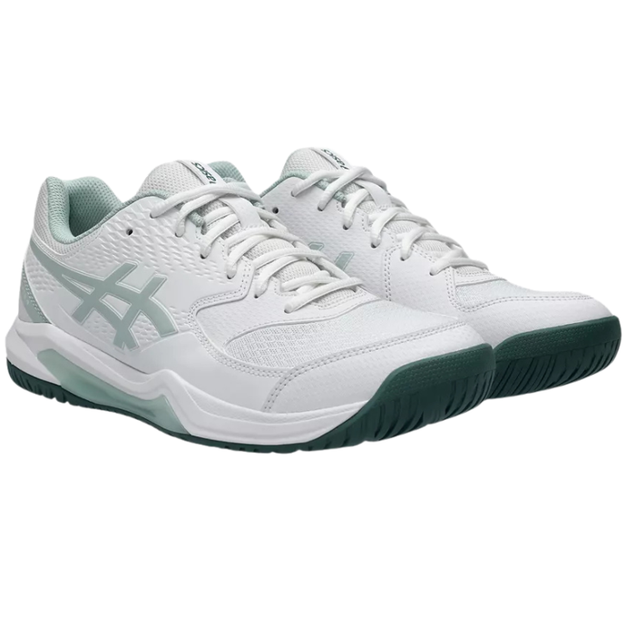 Asics 2026 GEL-DEDICATE 8 Mens Tennis Shoes - White/Cold Moss