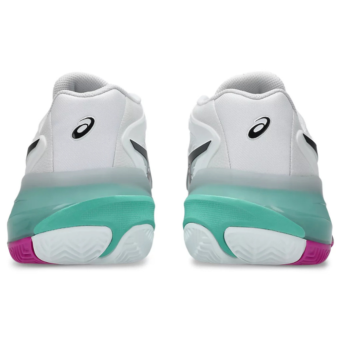 Asics 2026 GEL-RESOLUTION X CLAY Mens Tennis Shoes - White/Aurora Green