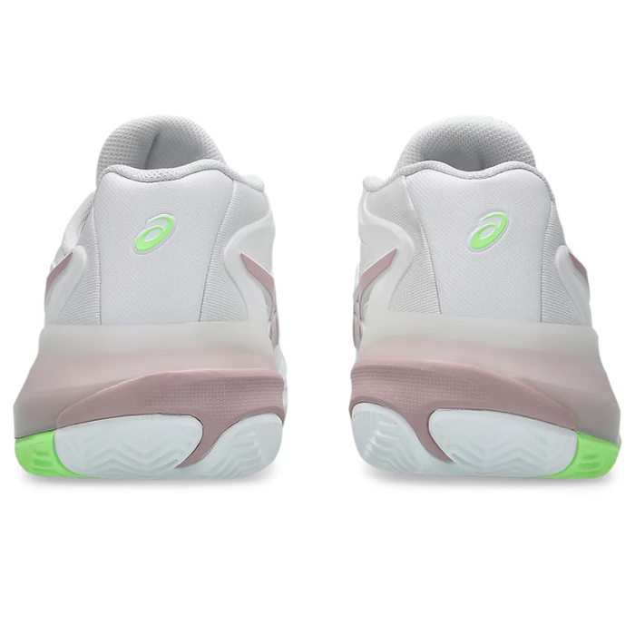 Asics 2026 GEL-RESOLUTION X CLAY Womens Tennis Shoes - White/Morganite