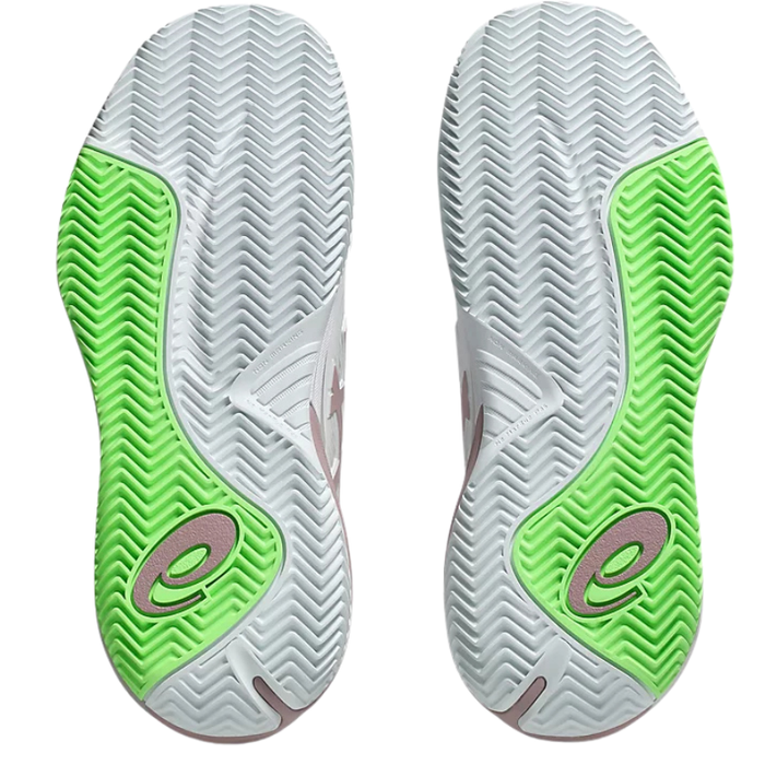 Asics 2026 GEL-RESOLUTION X CLAY Womens Tennis Shoes - White/Morganite