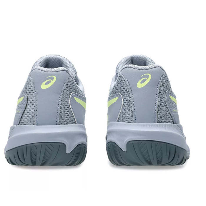 Asics 2026 GEL-RESOLUTION X GS Junior Tennis Shoes - Grey Blue/Pistachio