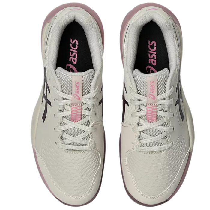 Asics 2026 GEL-RESOLUTION X GS Junior Tennis Shoes - Soft Oak/Dark Aubergine