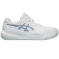 Asics 2026 GEL-RESOLUTION X GS Junior Tennis Shoes - White/Grey Blue