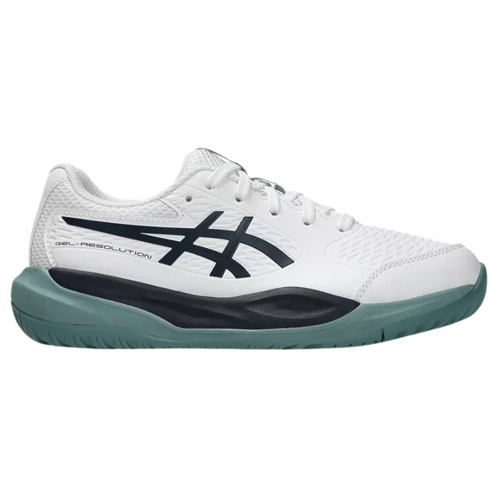 Asics 2026 GEL-RESOLUTION X GS Junior Tennis Shoes - White/Midnight
