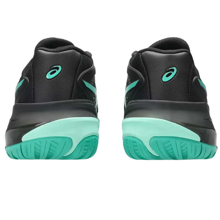 Asics 2026 GEL-RESOLUTION X Mens Tennis Shoes - Black/Aurora Green