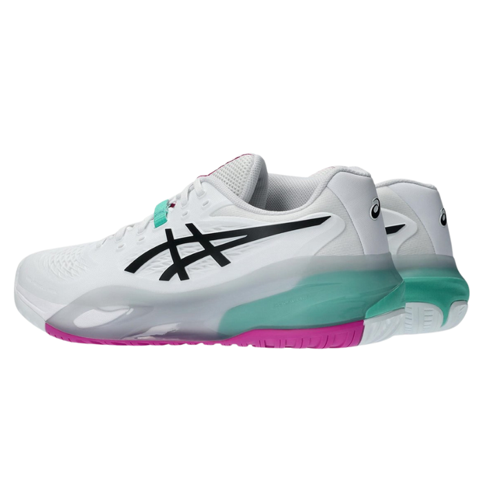 Asics 2026 GEL-RESOLUTION X Mens Tennis Shoes - White/Aurora Green