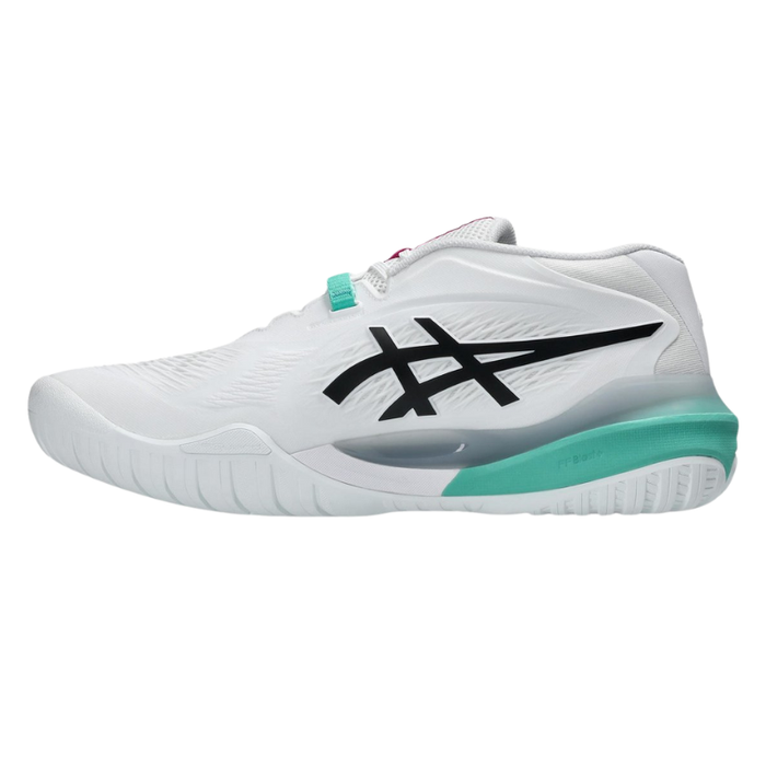 Asics 2026 GEL-RESOLUTION X Mens Tennis Shoes - White/Aurora Green