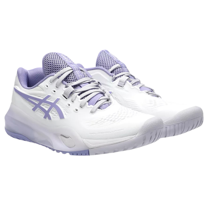 Asics 2026 GEL-RESOLUTION X Womens Tennis Shoes - White/Bluebell