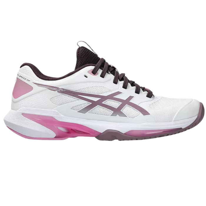 Asics 2026 SOLUTION SPEED FF 4 Womens Tennis Shoes - White/Dusty Mauve