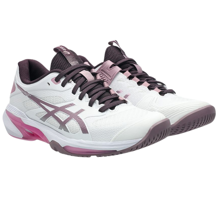 Asics 2026 SOLUTION SPEED FF 4 Womens Tennis Shoes - White/Dusty Mauve