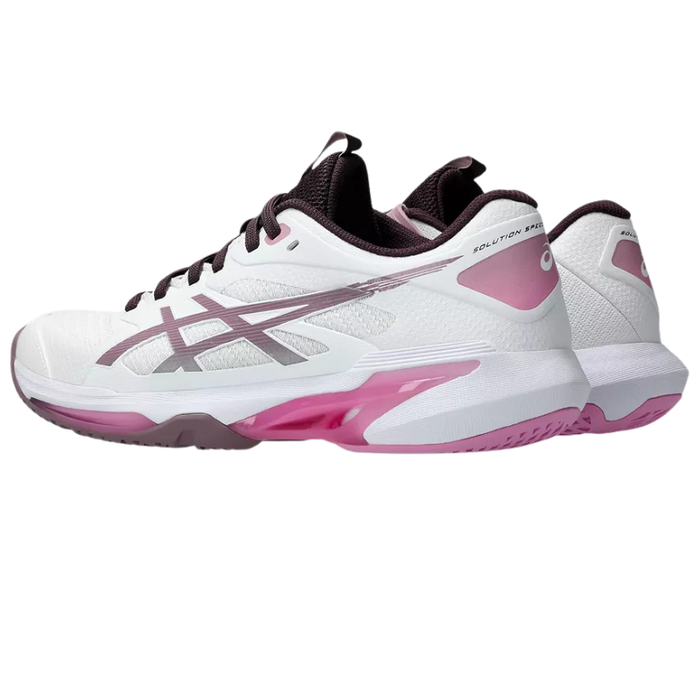 Asics 2026 SOLUTION SPEED FF 4 Womens Tennis Shoes - White/Dusty Mauve