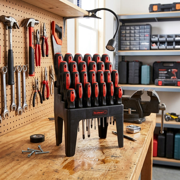 26-Piece Screwdriver Tool Set & Stand