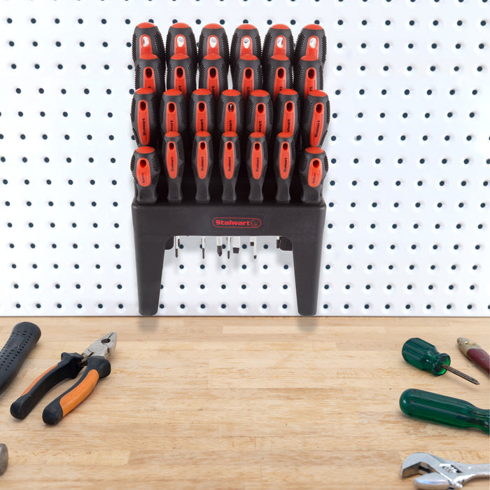 26-Piece Screwdriver Tool Set & Stand