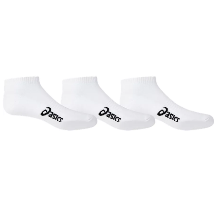 Asics 3 Pack Pace Low Tennis Sock - White