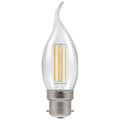 5W BC Flared Tip LED Candle Bulb