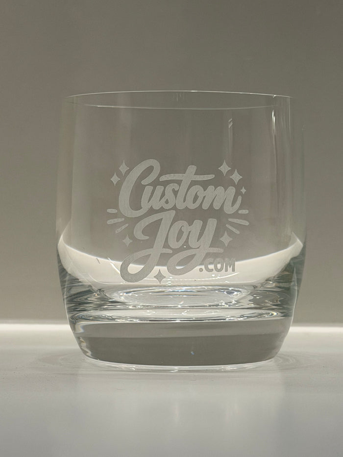 Lucaris Double Rocks Crystal Glass — Personalized