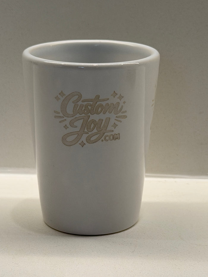 Ceramic Shot Glass - Set of 2 (Customized)