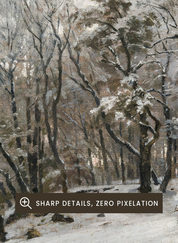 "A Winter’s Day" Art Print_Sugar & Canvas_Hugo Darnaut