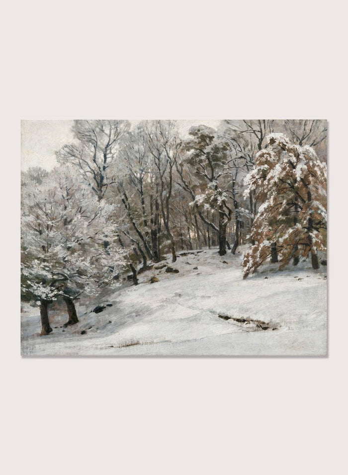 "A Winter’s Day" Art Print_Sugar & Canvas_Hugo Darnaut