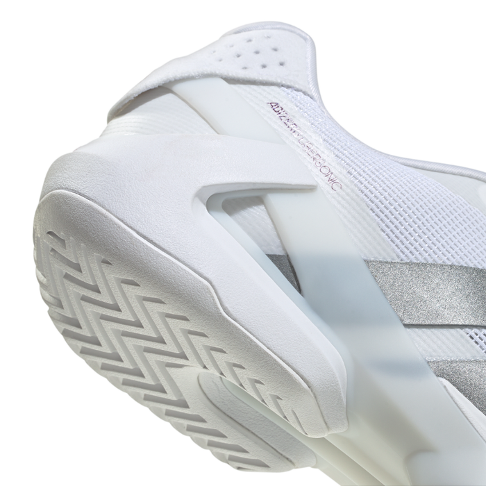 Adidas Adizero Ubersonic 5 Mens Tennis Shoes - Footwear White/Tech Grey/Maroon