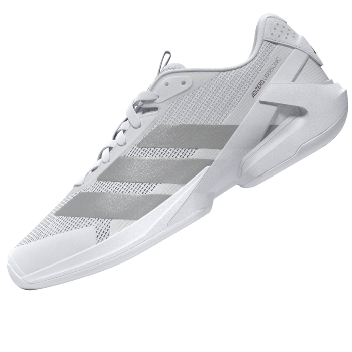 Adidas Adizero Ubersonic 5 Mens Tennis Shoes - Footwear White/Tech Grey/Maroon
