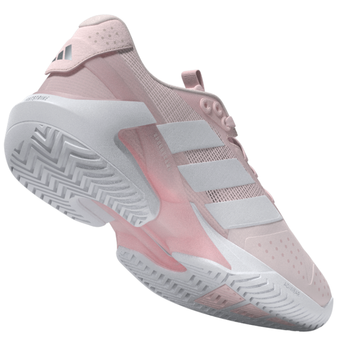 Adidas Adizero Ubersonic 5 Womens Tennis Shoes - Distilled Pink/Footwear White