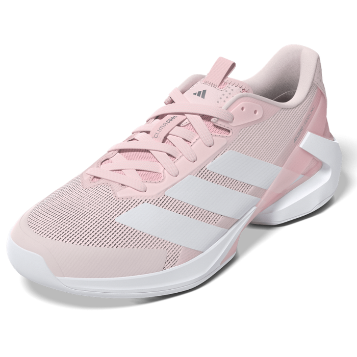 Adidas Adizero Ubersonic 5 Womens Tennis Shoes - Distilled Pink/Footwear White
