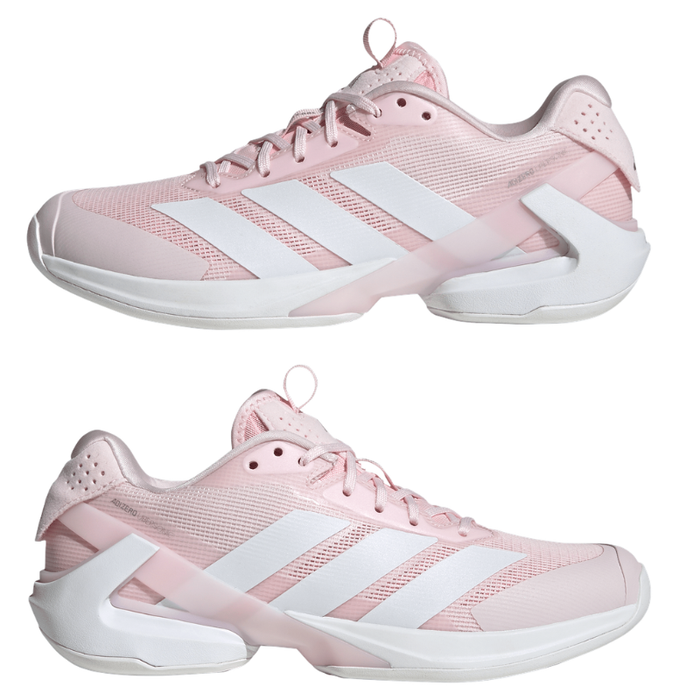 Adidas Adizero Ubersonic 5 Womens Tennis Shoes - Distilled Pink/Footwear White