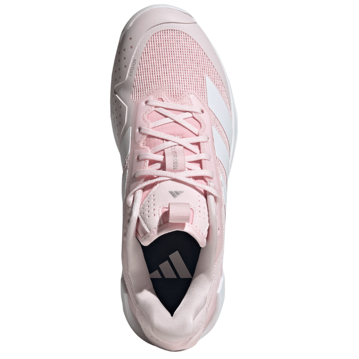 Adidas Adizero Ubersonic 5 Womens Tennis Shoes - Distilled Pink/Footwear White