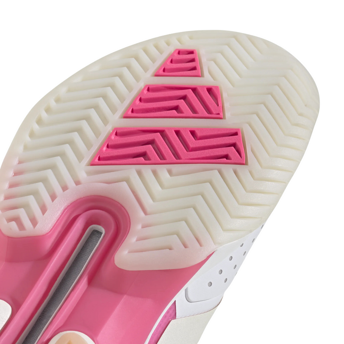 Adidas Adizero Ubersonic 5 Womens Tennis Shoes - Lucid Pink/Zero Metal/Lucid Red