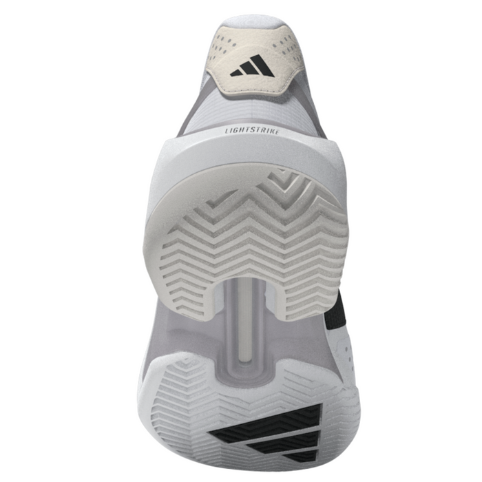 Adidas Adizero Ubersonic 5M Mens Tennis Shoes - Cloud White/Core Black/Silver Metallic