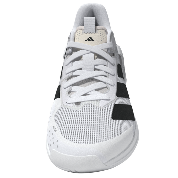 Adidas Adizero Ubersonic 5M Mens Tennis Shoes - Cloud White/Core Black/Silver Metallic