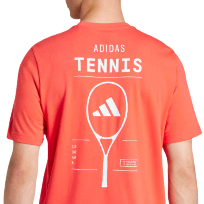 Adidas Aeroready Category Graphic Men Tennis Tee - Selure