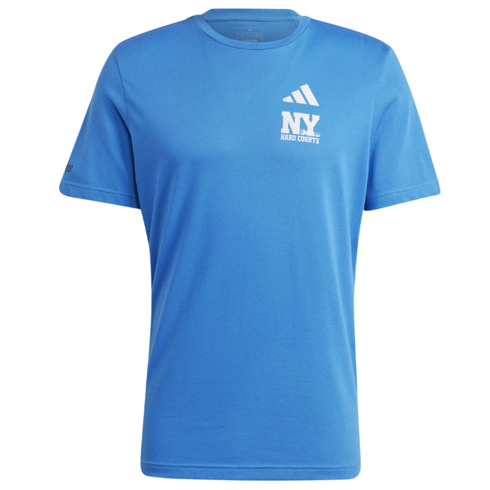 Adidas Aeroready NY Men Tennis T-Shirt - Bright Royal
