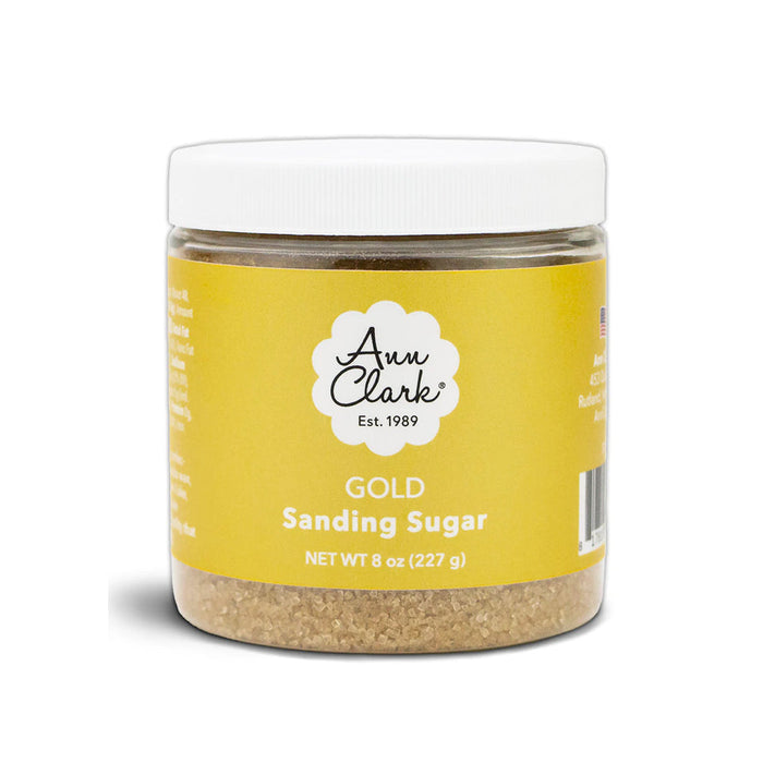 Ann Clark Gold Sanding Sugar, 8 oz