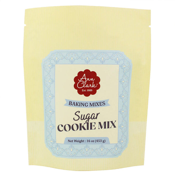 Ann Clark Gourmet Sugar Cookie Mix 16 oz bag, cut-out and decorating cookie baking mix made in the USA, item 43-022