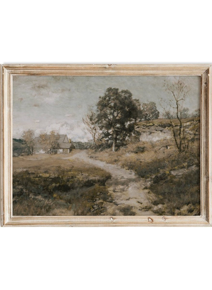 "Arkville Landscape" Art Print_Sugar & Canvas_Alexander Helwig Wyant