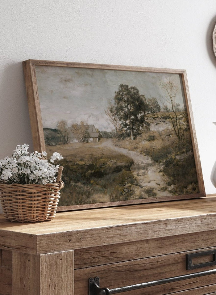 "Arkville Landscape" Art Print_Sugar & Canvas_Alexander Helwig Wyant