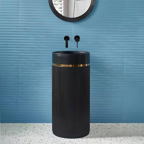 Artificial Stone Pedestal Wash Basin - Model 010