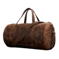 Artisan Leather Duffle Bag