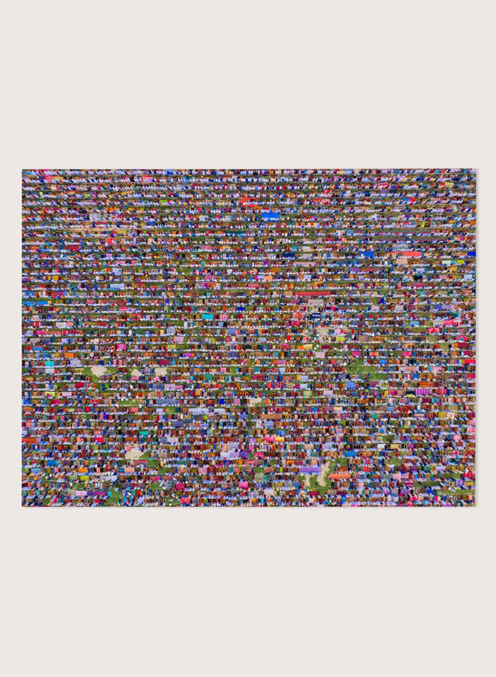 Azim Khan Ronnie - Biggest Eid Prayer Art Print