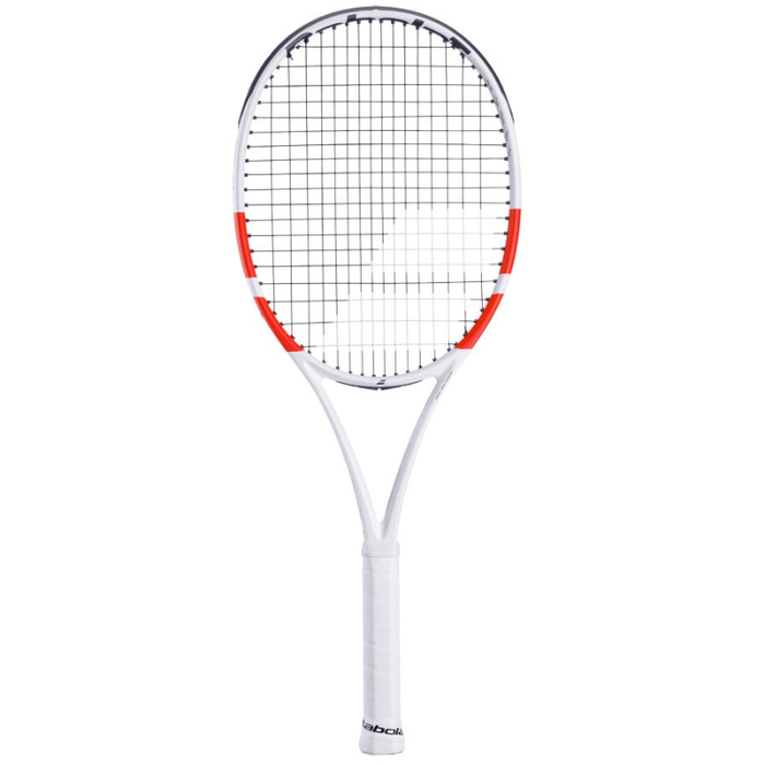 Babolat 2024 Pure Strike 100 Tennis Racquet - White/Red
