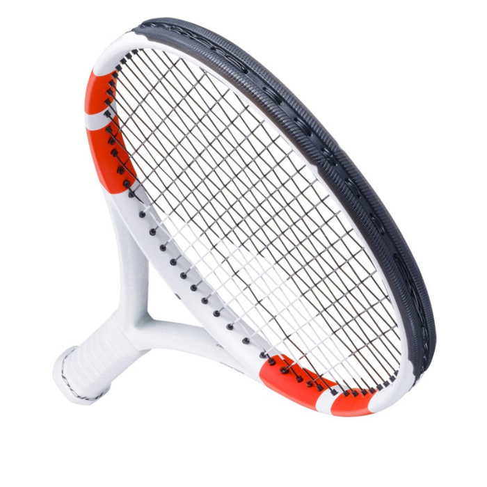 Babolat 2024 Pure Strike 100 Tennis Racquet - White/Red